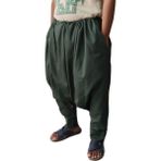 Haki Yeşil Yetişkin Erkek Şalvar - 2XL