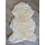 Hakiki 100% Koyun Derisi Post Halı 110X80 cm – Doğal Kürk – Yumuşak & Isı Yalıtımlı – Ev Dekorasyonu - 100 x 70 cm