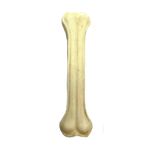 Hakiki Deri Preslenmiş Köpek Çiğneme Kemiği 20cm 145gr