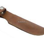 Hakiki Deri Uzun Bıçak Kılıfı 27 cm, Kemerlikli