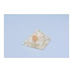 Hakiki Doğal Kristal Kuvars Taşı Orgonit Piramit 33 Gram