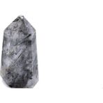 Hakiki Doğal Rutil Kuvars Obelisk Doğal Taş 152 Gram