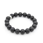 Hakiki Doğal Şungit Taşı Bileklik 1.kalite 005 Shungite