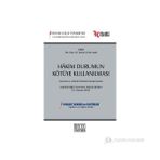 HAKIM DURUMUN KÖTÜYE KULLANILMASI SORUNLAR VE ÇÖZÜM ÖNERİLERİ SEMPOZYUMU - KEREM CEM SANLI