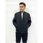 Hakim Yaka Kaşe Mont - Füme - 56