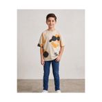 HAKNUR Erkek Çocuk 9-10-11-12 yaş %100 Pamuk yazılı t-shirt