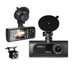 Hakopro 1080P Ön Ve Arka Kameralı 2.0" Ips Hd Ekran, Wifi Ve G Sensörlü Akıllı Araç Kamerası Cmr100