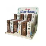 Haktan Ahşap Figürlü - Püsküllü Kitap Ayracı