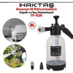 Haktaş 2lt Ilaçlama, Oto Köpük Pompası Çift Başlık - 1