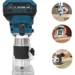 Haktaş HKT789 36V Çift Akülü Freze Makinesi 6 Kademe Devir Ayarlı | 6mm Profesyonel Ahşap Freze - 1