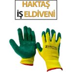 Haktaş Iş Eldiveni (Sarı-Yeşil) - Çok Renkli - L - XL