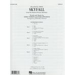 HAL LEONARD Adele Adkins, Paul Epworth-Skyfall - Esnek Bant 5 Parçalı Esnek Bant ve Opt. Strings skoru