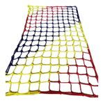 Halat Ağı, Çocuklar İçin Renkli Tırmanma Halatı Ağı - 8mm Naylon Net Merdiven (1x1m) - Ağaç Evler ve Eğlenceli Aktiviteler için Güvenli Açık Hava Oyun Ekipmanları