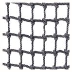 Halat ağı, çocuklar ve yetişkinler için yüksek performanslı tırmanma ağı, 1 x 8 m (3,3 x 24,25 ft) dayanıklı kayış, açık hava oyun alanları, salıncak setleri, askeri sınıf tırmanma ekipmanı