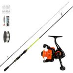 Halbart Captain Spin 238CM 2 Parça Lrf Kamışı 2-12GR Atar Bauer Score 200 Uygun Lrf Seti