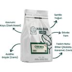 Haldia Coffee Crema Espresso Kahve Blend 250GR. | Koyu Kavrum | Yoğun Gövde, Yoğun Tat - Sifon (Syphon) - 250 gr
