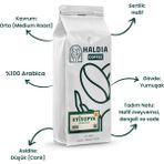 Haldia Coffee Etiyopya Filtre Kahve Blend 1000GR. | Arabica | Orta Kavrum | Yumuşak Gövde, hafif Tat - Aeropress - 1 kg