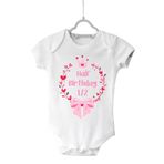 Half Kurdeleli Kısa Kol Çıtçıtlı Bebek Body, 3 Yaş