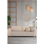 Halfy | Koltuk Örtüsü 100x210 Cm | Natural Pamuklu Koltuk Şalı | Çekyat Örtüsü