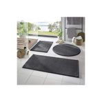 Halı Banyo Paspası Üçlü Takım 5 Renk Peluş Kaymaz Taban Yıkanabilir Mns HN1001