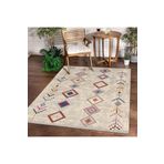 Halı Çok Renkli Iskandinav Saçaklı Kaymaz Kesme Ince Yolluk Kilim Salon Halısı Modelleri