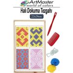 Halı Dokuma Tezgahı 22X29 Cm 1 Paket Okul Çocuk Hobi Elişi Tezgah Halı Dokuma Seti Okul Sınıf Etkinlik