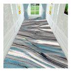 Halı Modern Soyut Koridor Halısı, Ev Ofis Otel Koridor Alanı Halısı, Genişlik 0.6-1.4m (140x200cm)