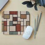 Halı Motif Desen 2 - Dikdörtgen Mouse Pad, 17,5 cm x 19,50 cm