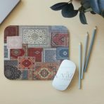 Halı Motif Desen 5 - Dikdörtgen Mouse Pad, 17,5 cm x 19,50 cm