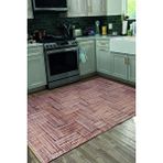 Halı sepeti Decoser Hasır 8051 Kahve Halı Kilim Kaymaz Taban Salon Mutfak Kesme Yolluk Diğer