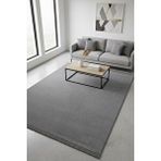 Halı sepeti Enti Piana 1102 Gri Halı Kilim Kaymaz Taban Yıkanabilir Salon Mutfak Kesme Yolluk Diğer