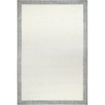Halı Sepeti Noa Sisal SL16 Krem - Gri Kaydırmaz, Leke Tutmayan Yıkanabilir Salon Mutfak Halısı - 120 x 250 cm