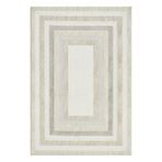 Halı sepeti Seyran Petra 1083 Açık Krem Düz Halı – 5 Mm Polyester Jüt Taban Dokuma Halı | 2200 Gr/m²