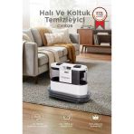 Halı Ve Koltuk Yıkama Makinesi 6 Başlıklı Cam Temizleme Leke Çıkartma Makinesi Cx002b Beyaz