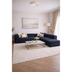 Haliloğlu Relax Soft 5 Modül Köşe Takımı (Mavi) Keten 560, (2 Köşe, 2 Orta, 1 Puf)