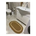 Halımax Milda Jüt Tekli Banyo Paspası Çift Taraflı Kaymaz Yıkanabilir Banyo Paspas Takımı