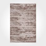 Halinet Aubree Modern Kahverengi Polyester Dikdörtgen Modern Desenli Pamuk Makinada Yıkanabilir Hav Toz Vermez Leke Tutmayan Kaymaz Taban Dijital Makine Baskı Salon Yolluk Mutfak Halı