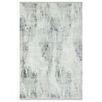 Halinet Berkeley Gri Modern Etnik Desenli Akrilik Hav Vermeyen Leke Tutmayan Kolay Temizlenen Yumuşak Makine Salon Yolluk Mutfak Halı
