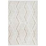 Halinet Bernadette Geometrik Vizon Akrilik Kare Modern Desenli Akrilik Hav Vermeyen Leke Tutmayan Kolay Temizlenen Yumuşak Makine Salon Yolluk Mutfak Halı