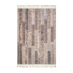Halinet Borovnica Patchwork Bej Polyester Dikdörtgen Modern Desenli Pamuk Makinada Yıkanabilir Hav Toz Vermez Leke Tutmayan Kaymaz Taban Dijital Makine Baskı Salon Yolluk Mutfak Halı