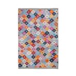 Halinet Hoorn Modern Pembe Polyester Dikdörtgen Modern Desenli Pamuk Makinada Yıkanabilir Hav Toz Vermez Leke Tutmayan Kaymaz Taban Dijital Makine Baskı Salon Yolluk Mutfak Halı