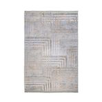 Halinet Katwijk Geometrik Gri Polyester Dikdörtgen Modern Desenli Pamuk Makinada Yıkanabilir Hav Toz Vermez Leke Tutmayan Kaymaz Taban Dijital Makine Baskı Salon Yolluk Mutfak Halı