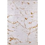 Halinet Qingdao Gold Modern Etnik Desenli Makinada Yıkanabilir Hav Toz Vermez Leke Tutmayan Kaymaz Taban Dijital Makine Baskı Salon Yolluk Mutfak Halı