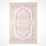 Halinet Winter Krem Klasik Etnik Modern Desenli Akrilik Hav Vermeyen Leke Tutmayan Kolay Temizlenen Yumuşak Makine Salon Yolluk Mutfak Halı