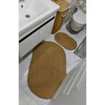 Halise Home Jüt Hasır Büyük boy 2'li Banyo Paspas Takımı ,70x120 / 40x60 Banyo Takımı
