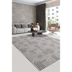 Halispecial Valys Sisal Tarz -Krem-Gri-Dekoratif-Salon,Oturma Odası-Koridor-Halı–Robot Süpürge-Özel Ölçü-Modern
