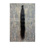 HalitCan HairKing 100cm Doğal Mikro Kaynak Saç – Koyu Kestane (Boyasız) – 100 Adet / 100 g –– %100 Gerçek İnsan Saçı