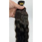 HalitCan HairKing 65 cm Yoğun Dalgalı “Yıka‑Çık” Mikro Kaynak %100 Gerçek İnsan Saçı (200 Adet – 120 gr) 2E