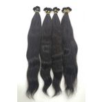 HalitCan HairKing Kadın Siyah Doğal Gerçek Insan Saçı 70 cm Doğal Mikro Kaynak 200 Adet 160 gr