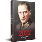 Halk Kitabevi 2022 Siyah Önder Atatürk Ajanda